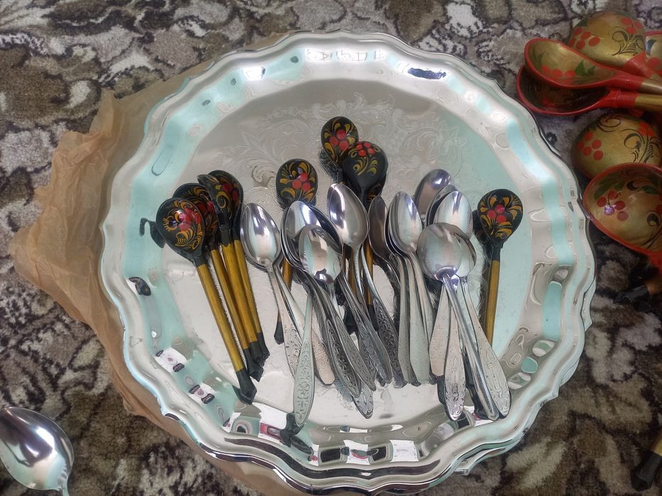 Nikel choynal ,patnos va qoshiqlar