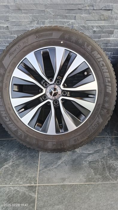 Jante *Noi originale bicolor "16 Mercedes  A,B,C Klasse, Michelin Alpi