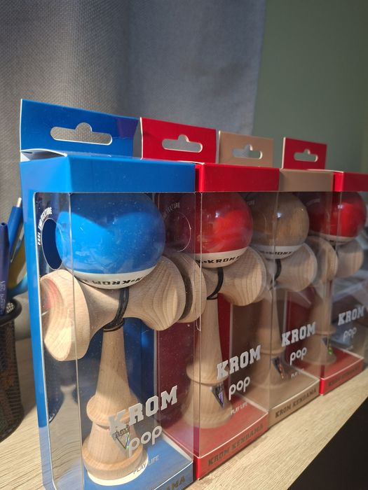 Kendama krom pop