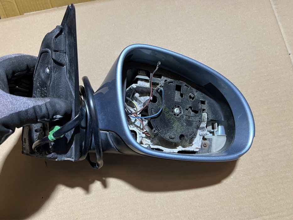 Oglinda dreapta pasager bleo deschis lb5m pt vw passat b6