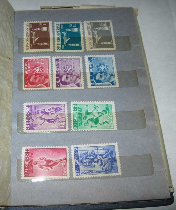 Марки Албании коллекция
