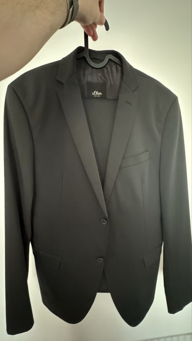 Costum S Oliver Negru Black Label Marimea 50(M)