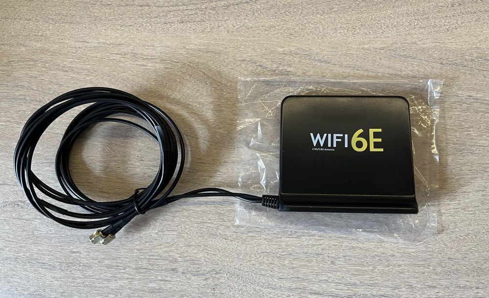 Antena wifi 6e-7 /adaptor/router AX210, AX211, AX411, BE200…