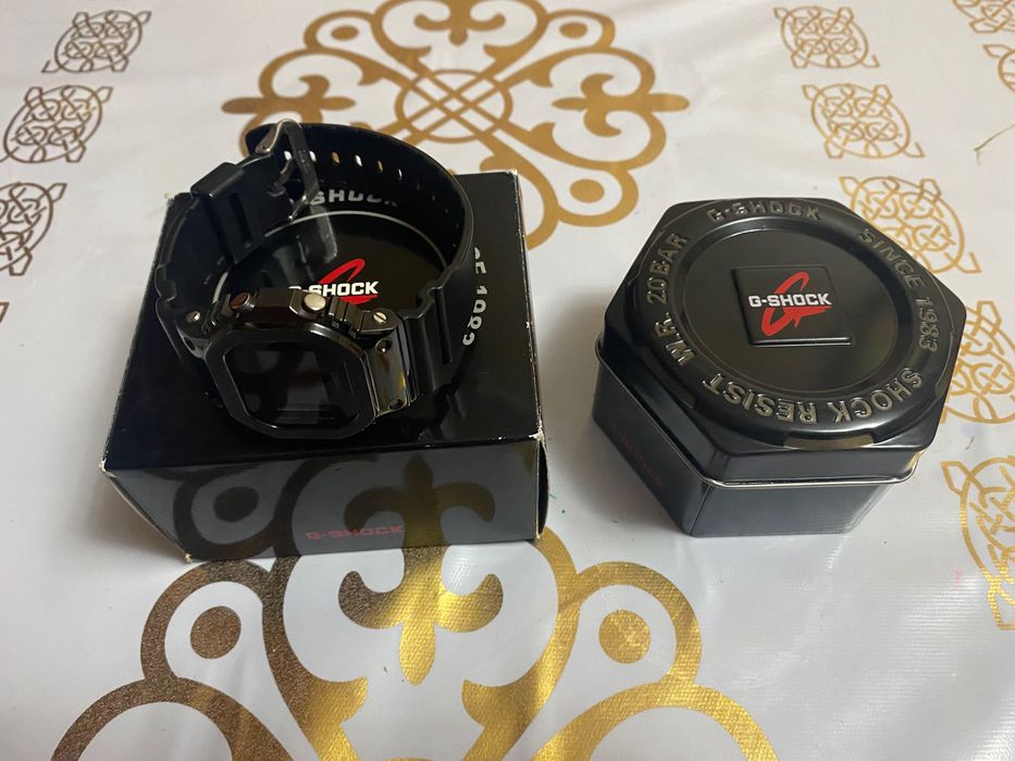 Часы Casio G Shock GM-5600B Original Стальной корпус!