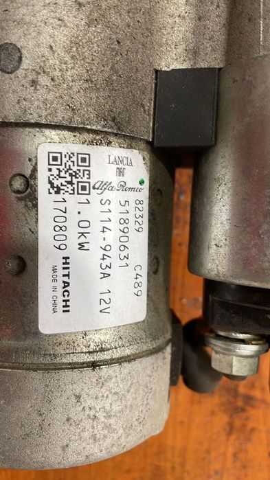 electromotor fiat 500 fiat punto bravo doblo lancia ypsilon 1.2b s114943a 51890631