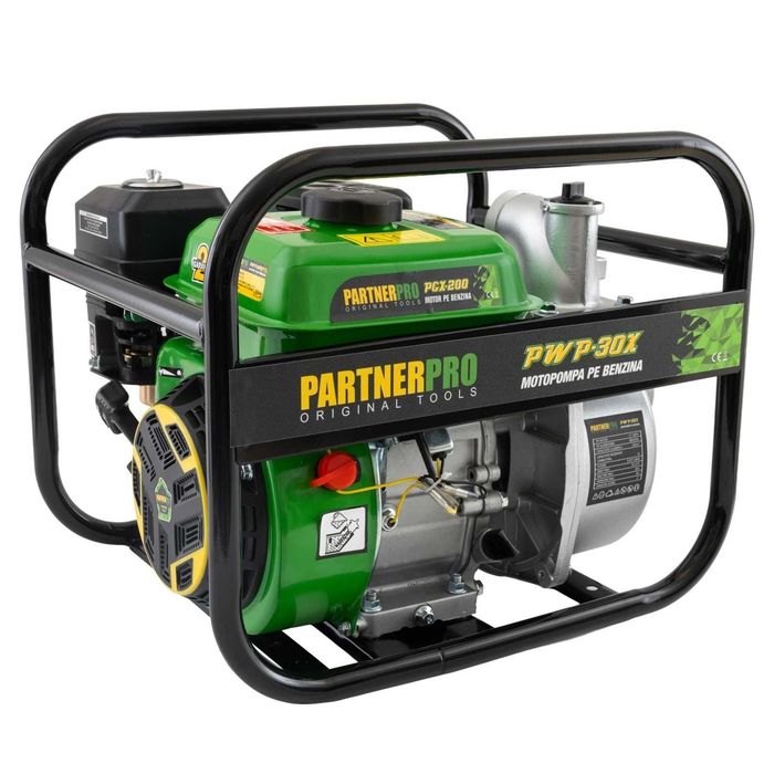 Pompă de apă pe benzină 2” PARTNERPRO PWP30X – Putere și eficiență pentru orice lucrare!