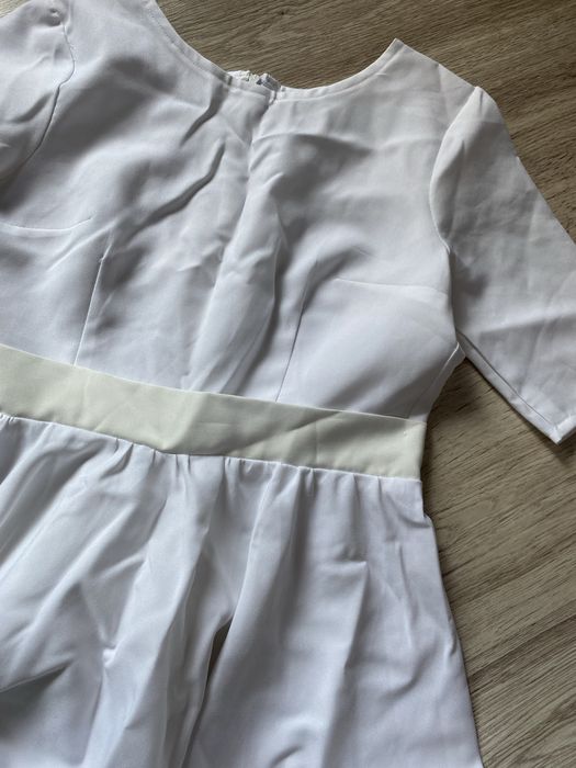 Rochie alba lunga
