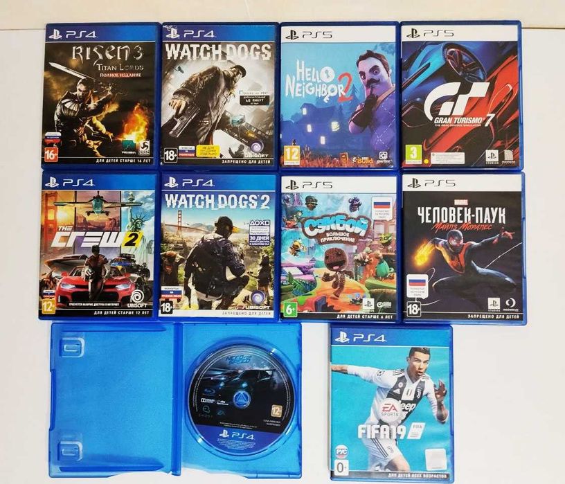 Игры для PlayStation 5, PlayStation 4