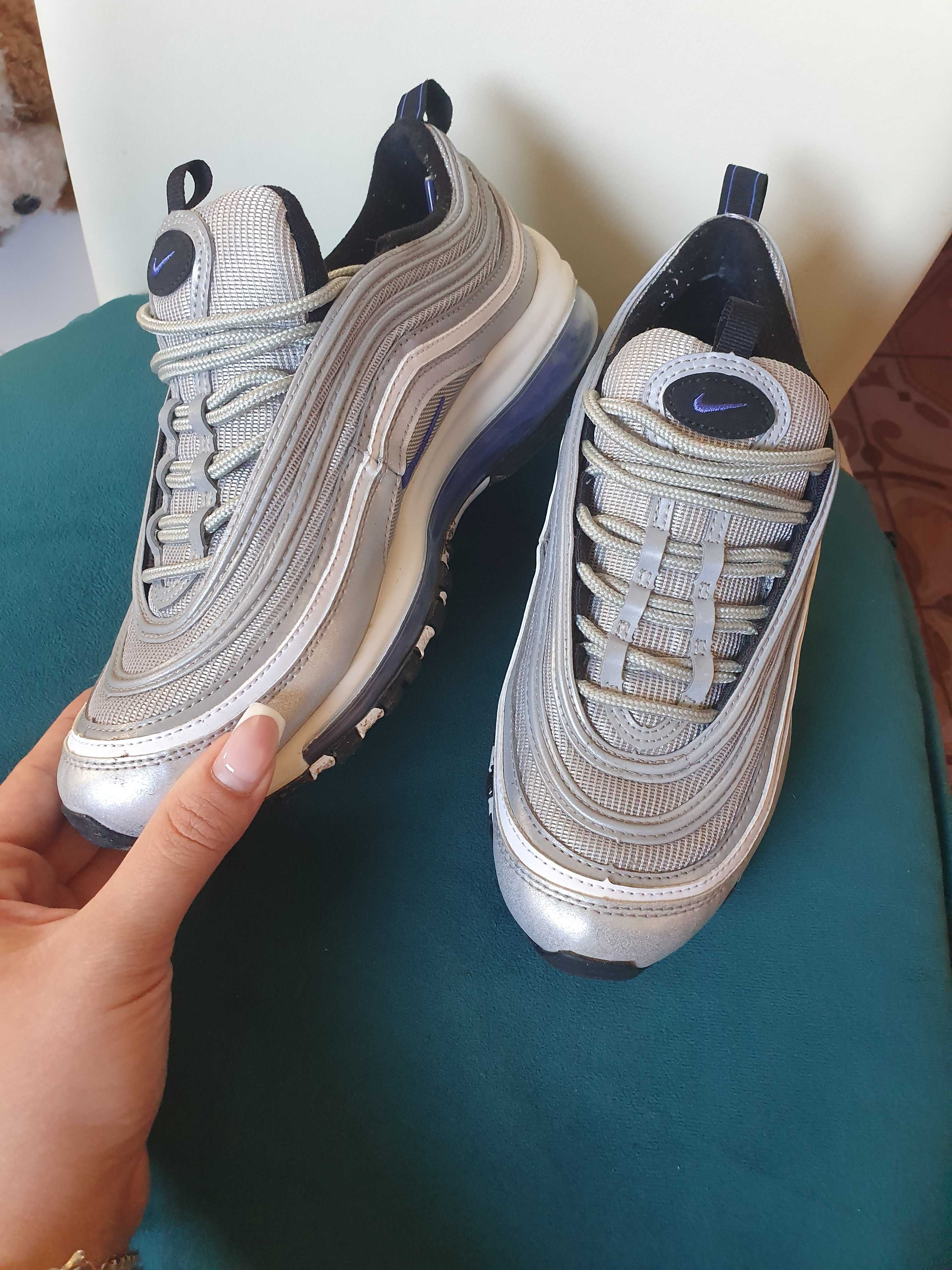 Nike air max store 97 silver sale