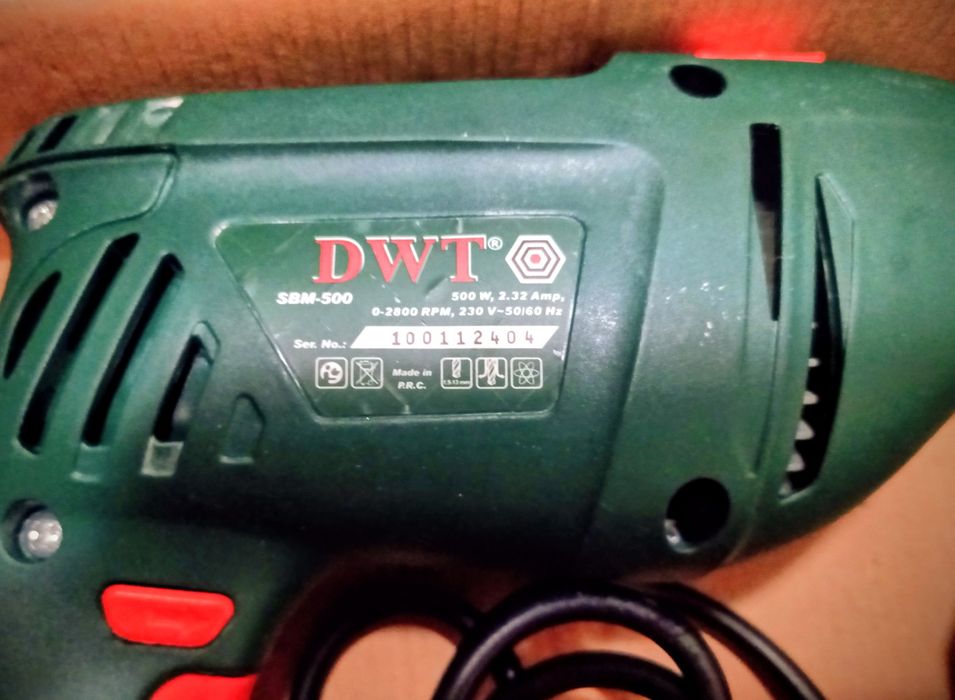 Ударна бормашина, 500 W, DWT SBM-500