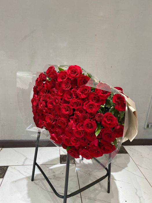 51 красная роза
