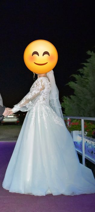 Vând rochie de mireasă, A line, mărime L