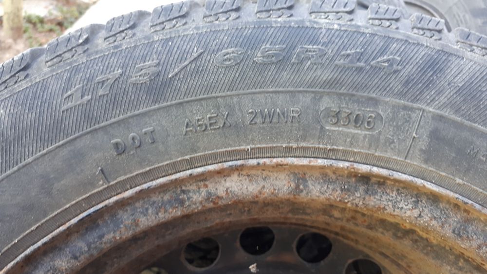 4бр.Зимни гуми с джанти 14цола