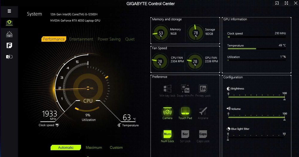 Laptop Gaming Gigabyte