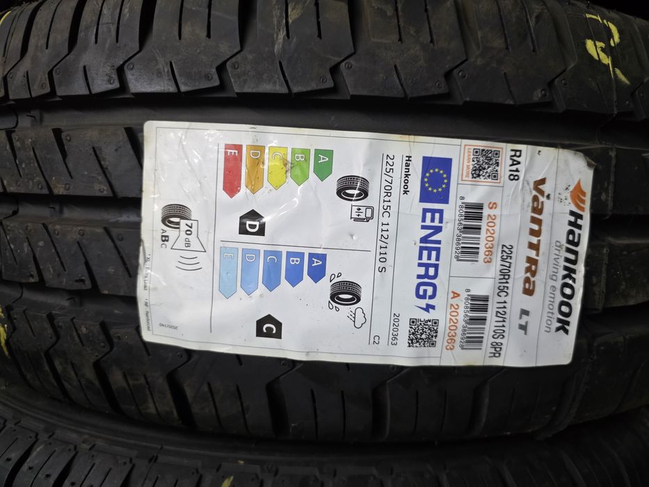 4бр Нови летни гуми за Бус 225 70 15С - Hankook