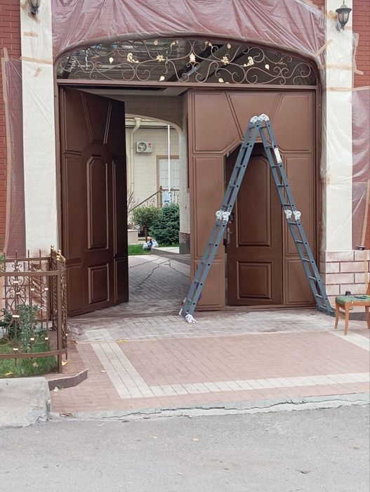 Ремонт  Реставрация  Покраска ворот  сварочные работы