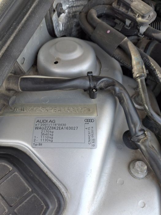 Vând Audi A4 B8 an 2015,euro6,2,0 Tdi ultra 120kw