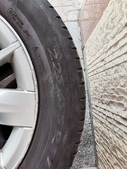 Гуми с джанти 17 цола, 5x108, комплект 4 броя за Renault, Fiat , Alfa, Lancia