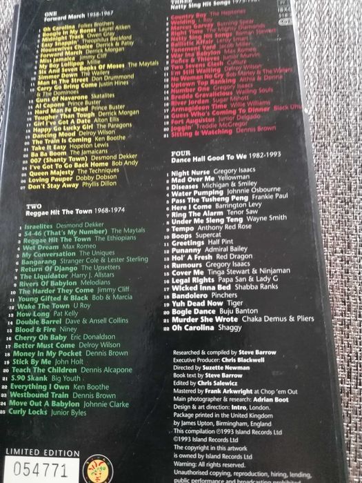 Vind album muzica Jamaicana 4 cd