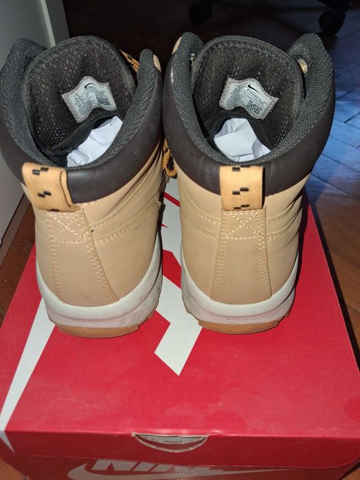 Мъжки боти естествена кожа NIKE MANOA #43