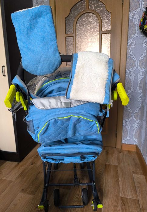 Санки коляска ника 7-3