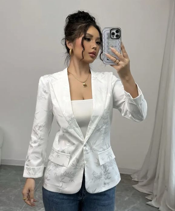 Пиджак летний атлас