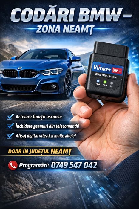 Realizez codari BMW