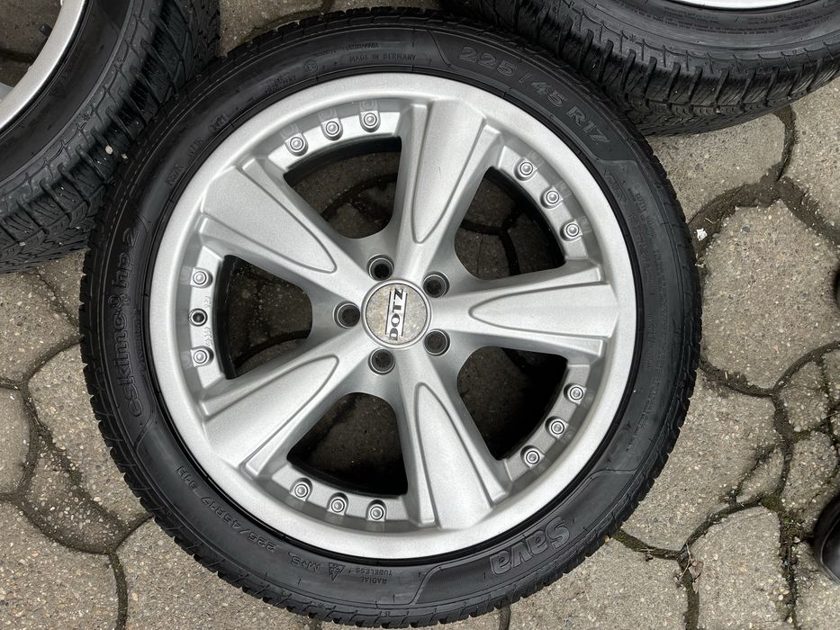 Jante aliaj 5x100mm, 225/45 R17 VW Golf 4 Bora, Subaru, Toyota, Audi TT, Seat Leon Toledo Skoda Octavia 1