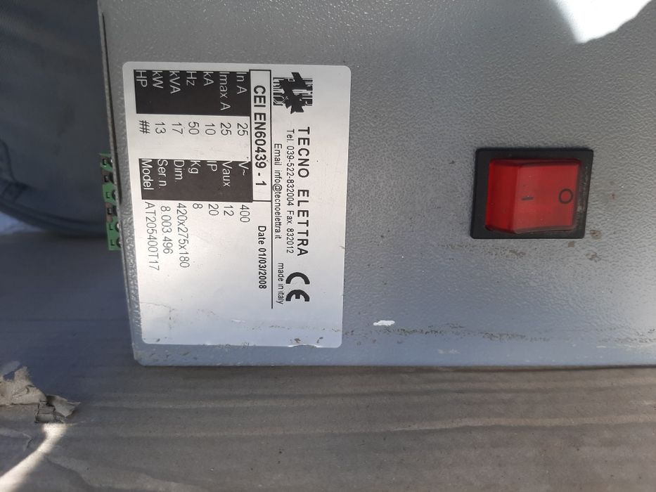 Automatizare generator curent 380