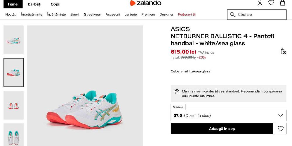 Asics Editie Limitata -Volei-Handbal- 4 - Japan-23cm-37