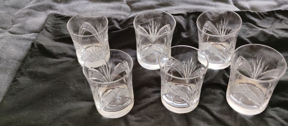 Кристални чаши -5 бр.