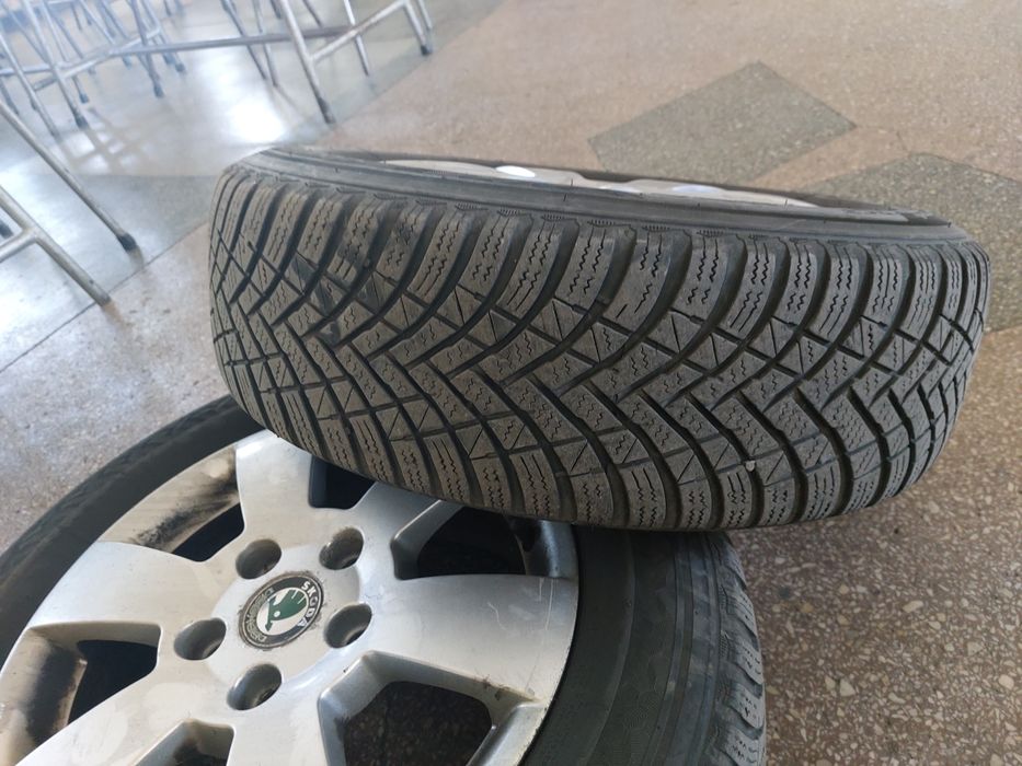 Jante si cauciucuri Skoda, Vw, Seat 15 inchi