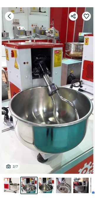 Тестомешалка, Ҳамир қорадиган,Тестоместитель BARBAROS Turkiya