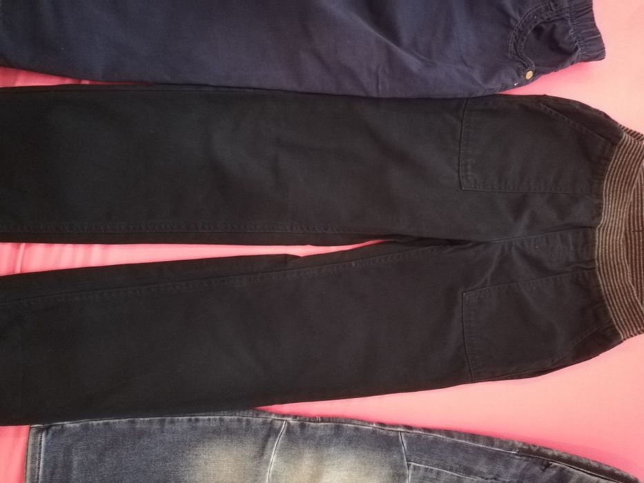 Панталони за повод и дънки H&M за момче, ръст до 134см