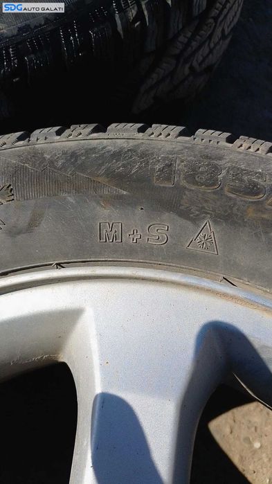 Set 4 Jante Roti Aliaj 185 65 15 R15 Fara Anvelope Opel Astra G 1998 - 2007 [M8059]