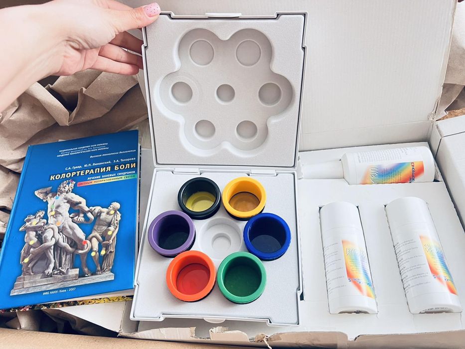 Set filtre color pentru lampă Zepter Bioptron