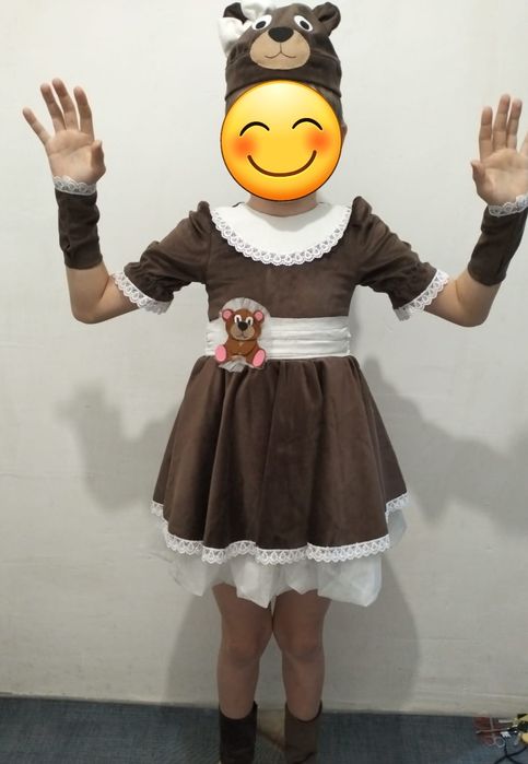 Костюм медведя на девочку