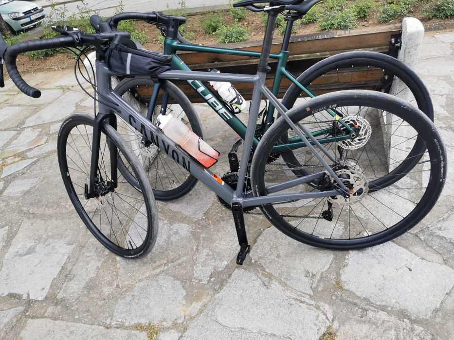 Шосеен велсоипед Canyon Endurace 7 RAW, размер L, Shimano 105 12s, карбон вилка — 300 км