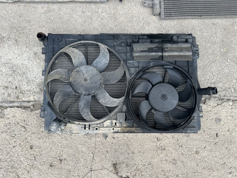 Перки с дифузьор,радиатори,интеркулер за VW Golf 6 2.0tdi