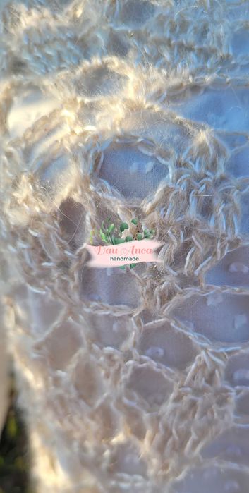 Vesta crosetata handmade