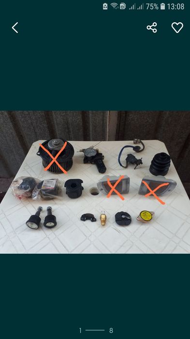 Запчасти хюндай акцент, тойота, митсубиси спейс вагон, ваз жигули: 1 ...