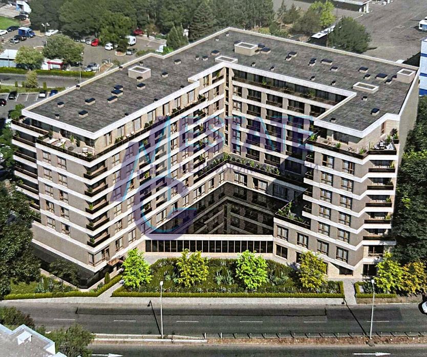 Тристаен апартамент с югоизточно изложение в нова модерна сграда в