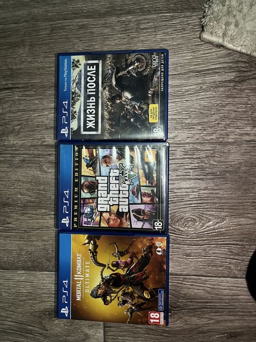 диски на Sony PlayStation 4