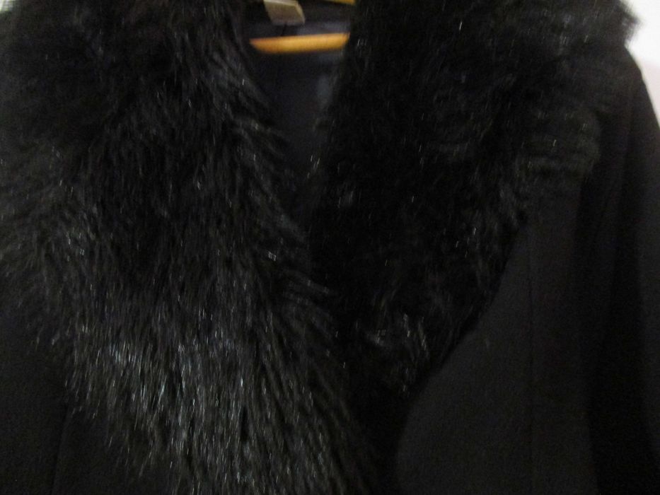 Дамско палто черно