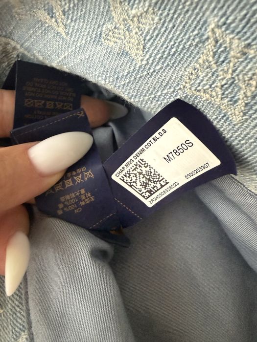 Дънкова шапка Louis Vuitton