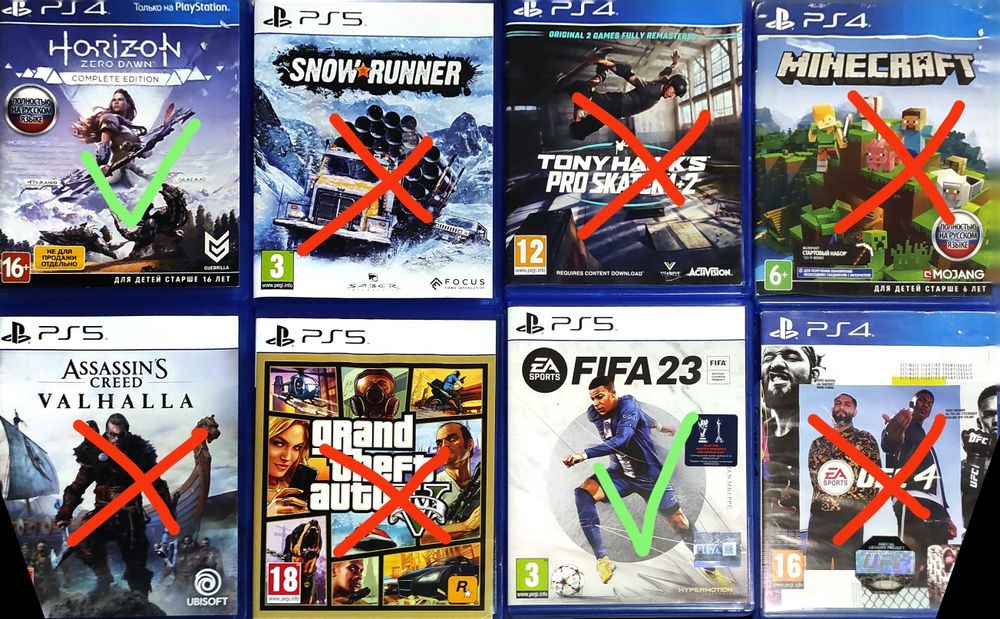 Игры для PS4 и PS5