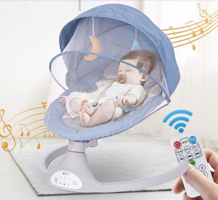 Leagan electric Bioby pentru bebelusi