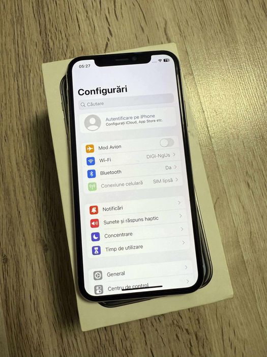 Vand Sau Schimb IPhone X Silver 64Gb Neverlocked