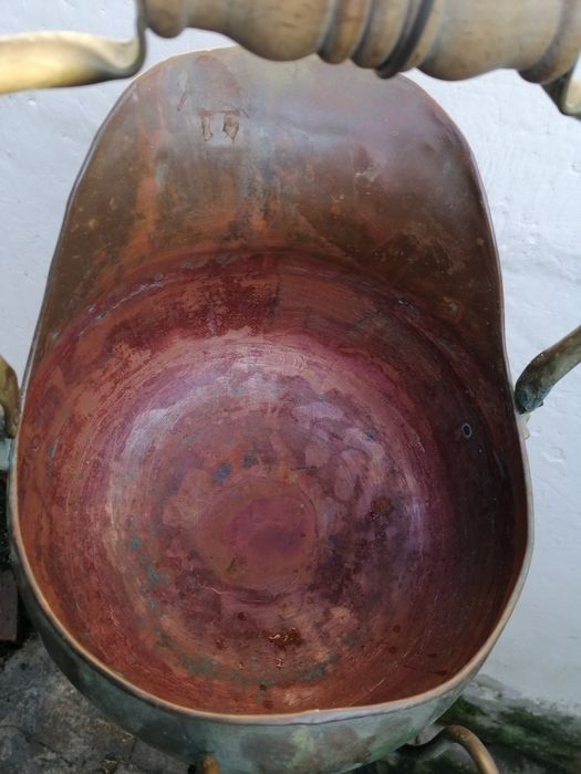 Ceaun cupru 5 litri și carafa cupru 4,5