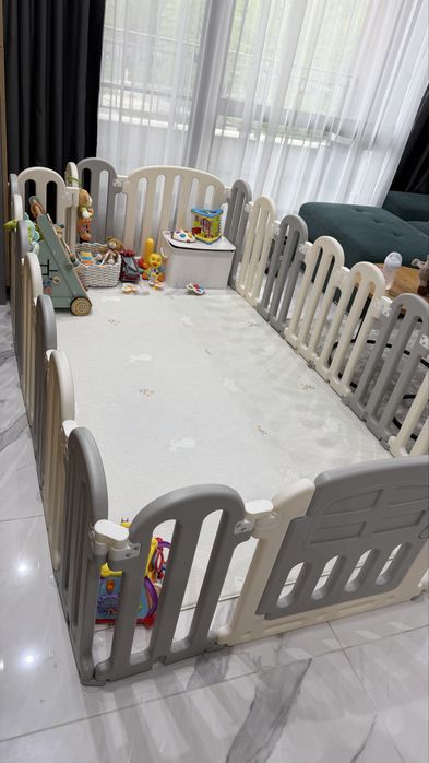 Сгъваема бебешка ограда ecoplay Арена